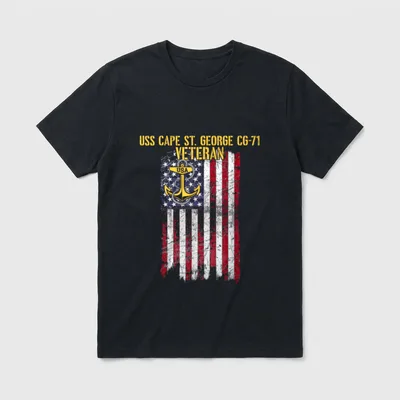 Cape St George CG-71 Cruiser Veteran T-Shirt – Classic T-Shirt in Black