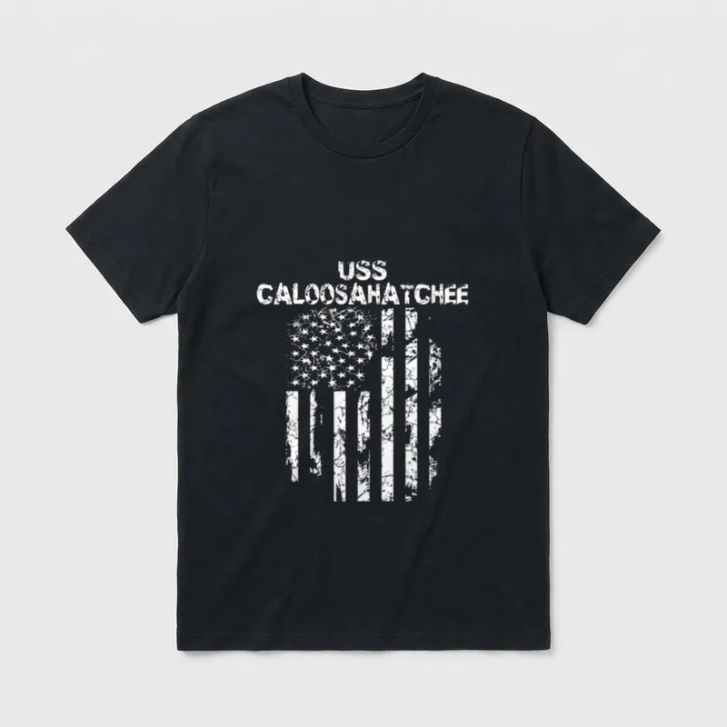 USS Caloosahatchee Veteran T-Shirt – Classic T-Shirt in Black