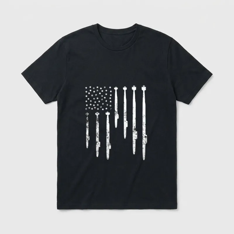 US Submarine Veteran T-Shirt – Classic T-Shirt in Black