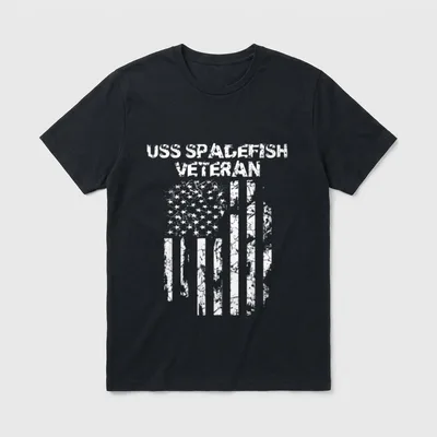 USS Spadefish Veteran T-Shirt – Classic T-Shirt in Black