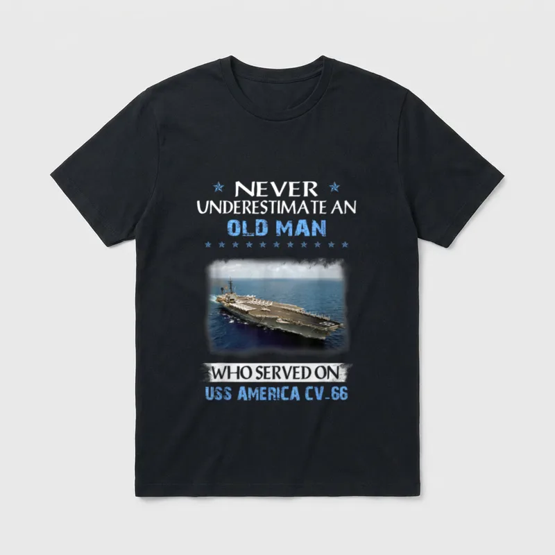 Military Veterans Day Christmas T-Shirt – Classic T-Shirt in Black