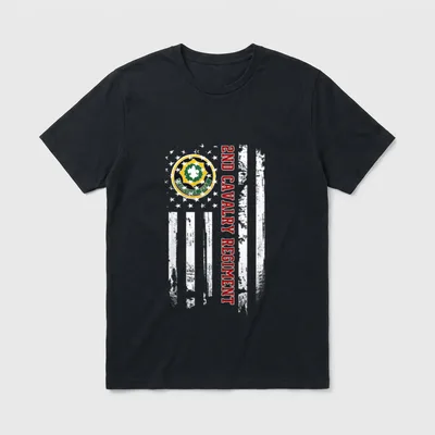 2nd Cavalry Regiment Veteran T-Shirt – Classic T-Shirt in Black