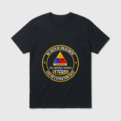 Army Oath Of Enlistment Christmas T-Shirt – Classic T-Shirt in Black