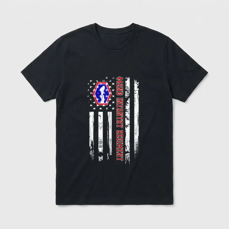442nd Infantry Regiment Veteran T-Shirt – Classic T-Shirt in Black