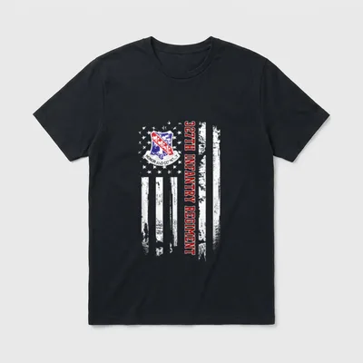 327th Infantry Regiment Veteran T-Shirt – Classic T-Shirt in Black