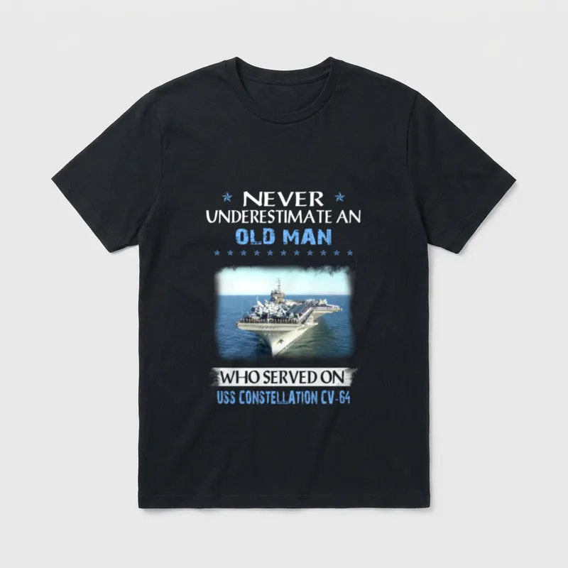 Military Service Christmas T-Shirt – Classic T-Shirt in Black