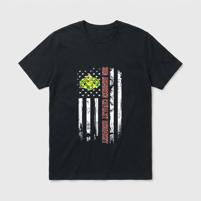 3rd Armored Cavalry Regiment Veteran Day T-Shirt – Classic T-Shirt in Black