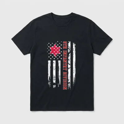 6th Infantry Division Veteran USA Veterans T-Shirt – Classic T-Shirt in Black