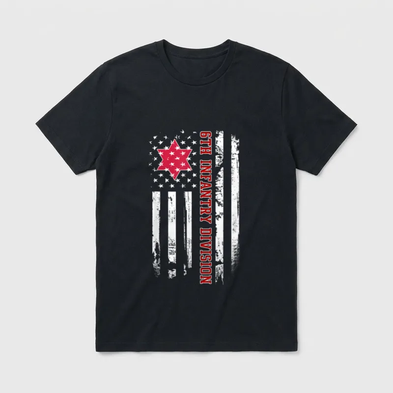6th Infantry Division Veteran USA Veterans T-Shirt – Classic T-Shirt in Black
