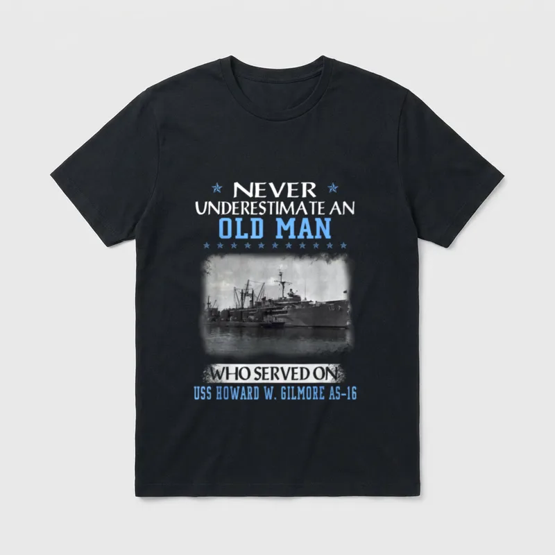 USS Howard Gilmore Veteran T-Shirt – Classic T-Shirt in Black