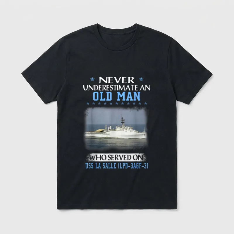 USS La Salle Veteran T-Shirt – Classic T-Shirt in Black