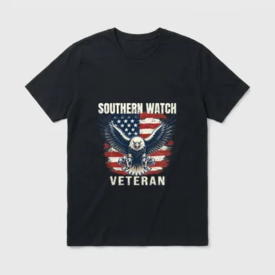 Persian Gulf War Veteran Grandpa T-Shirt – Classic T-Shirt in Black