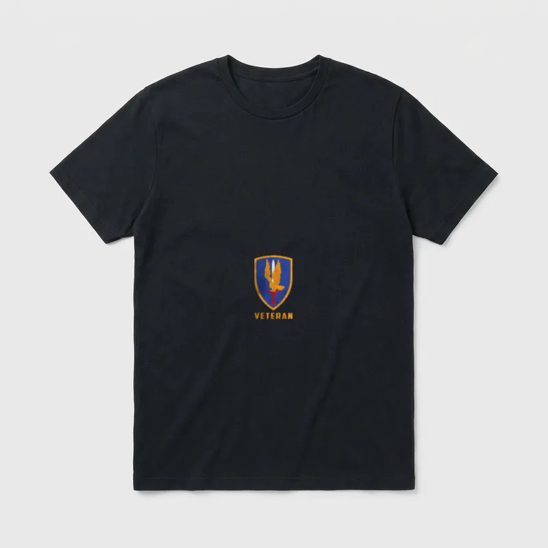 1st Aviation Brigade Military Veteran Father T-Shirt – Classic T-Shirt in Black