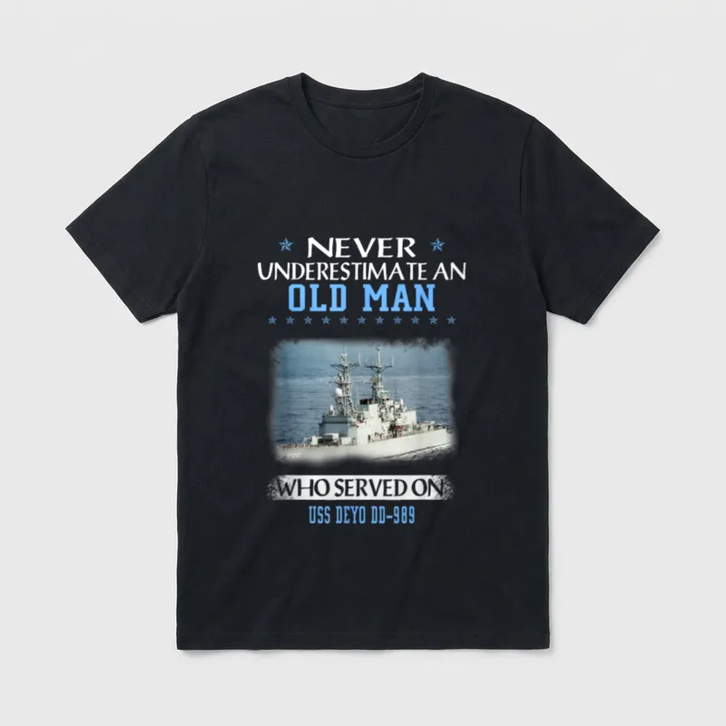 USS Deyo DD-989 Destroyer Class Veterans Day Father Day Gift