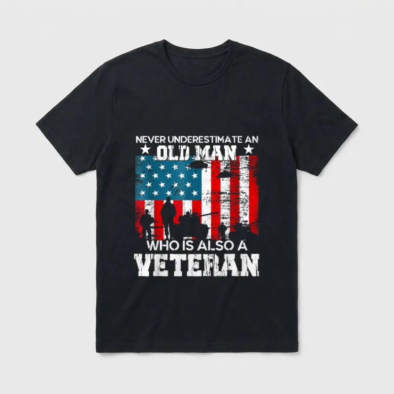 Man Who Is Also a Underestimate T-Shirt – Classic T-Shirt in Black