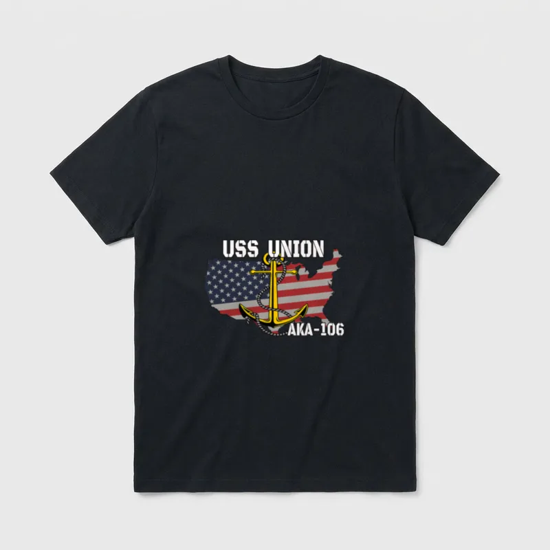 Attack Cargo Ship Veterans Father Grandpa T-Shirt – Classic T-Shirt in Black