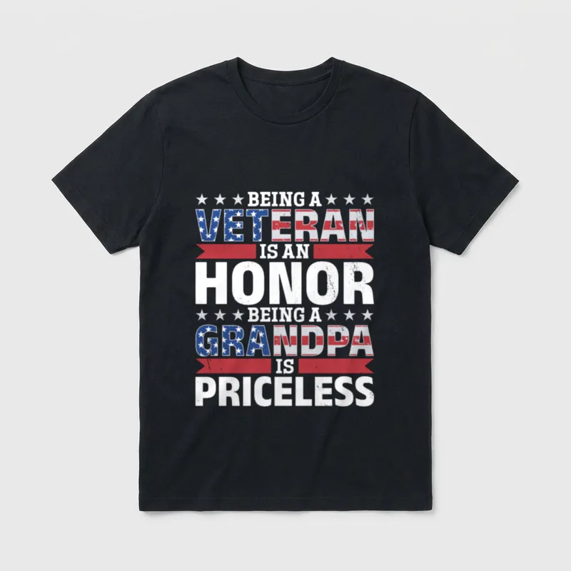 Being a Veteran Is an Perfect T-Shirt – Classic T-Shirt in Black