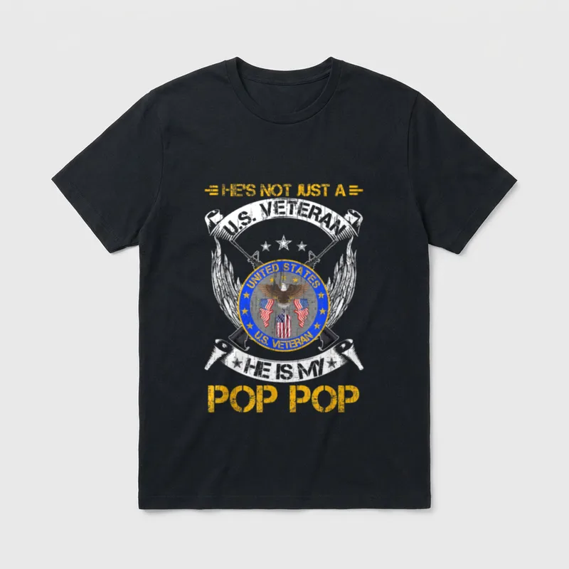 Military Veteran Celebrate T-Shirt – Classic T-Shirt in Black