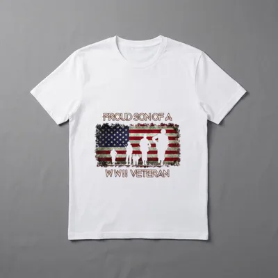 Military Family Pride T-Shirt – Classic T-Shirt in Black