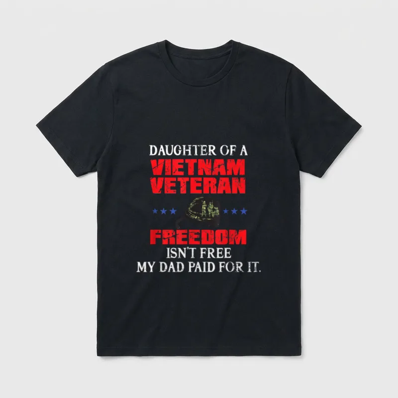Proud Army Veteran Family T-Shirt – Classic T-Shirt in Black