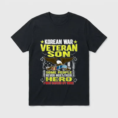 Military Veteran Child Pride T-Shirt – Classic T-Shirt in Black
