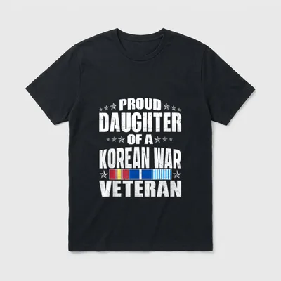 Proud Daughter Of A Korean T-Shirt – Classic T-Shirt in Black