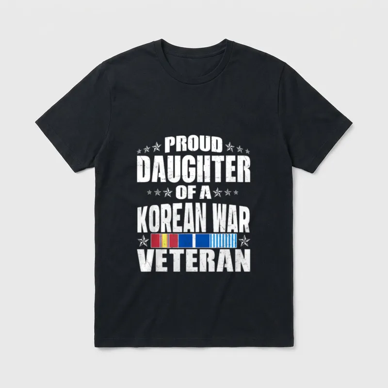 Proud Daughter Of A Korean T-Shirt – Classic T-Shirt in Black
