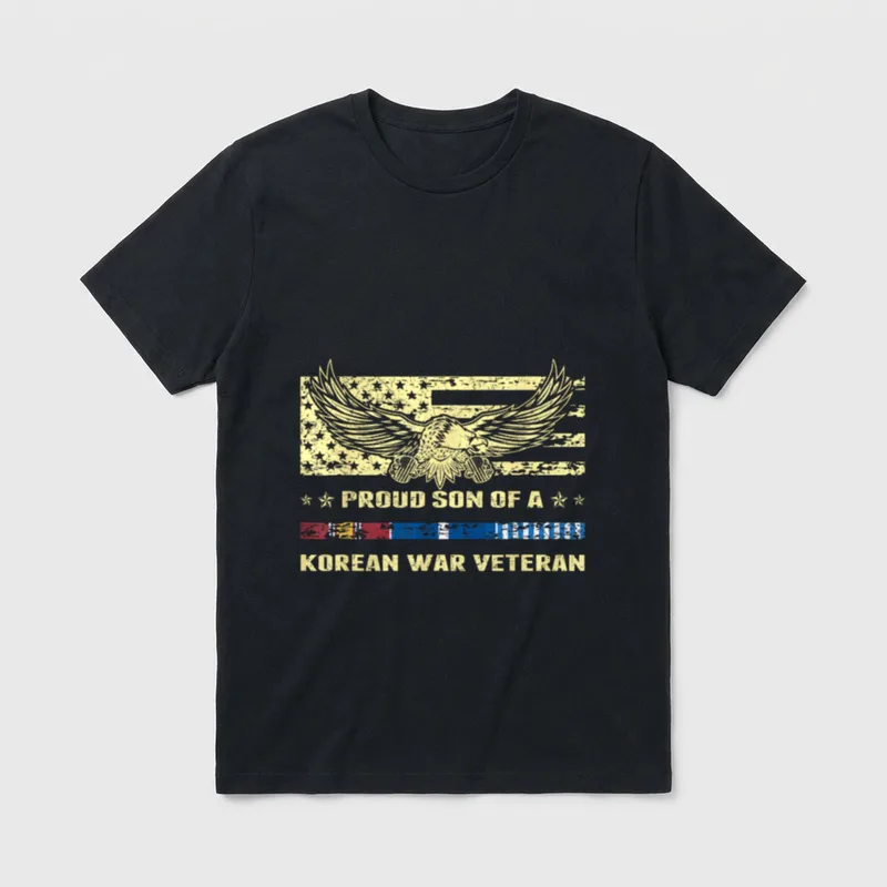 Proud Military Vet's Child T-Shirt – Classic T-Shirt in Black