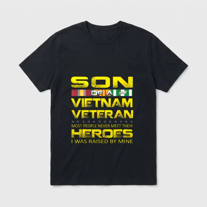 Son Of Vietnam Veteran T-Shirt – Classic T-Shirt in Black