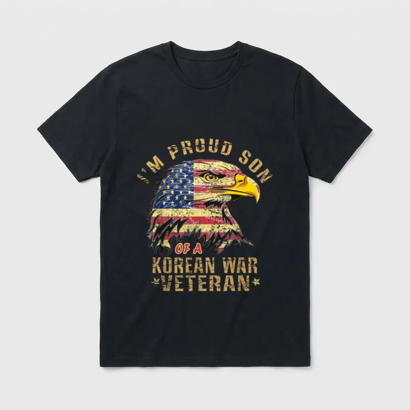 Proud Military Family T-Shirt – Classic T-Shirt in Black