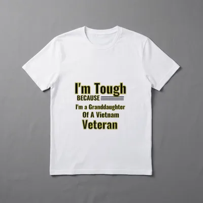 Granddaughter of a Vietnam Veteran Perfect T-Shirt – Classic T-Shirt in Black