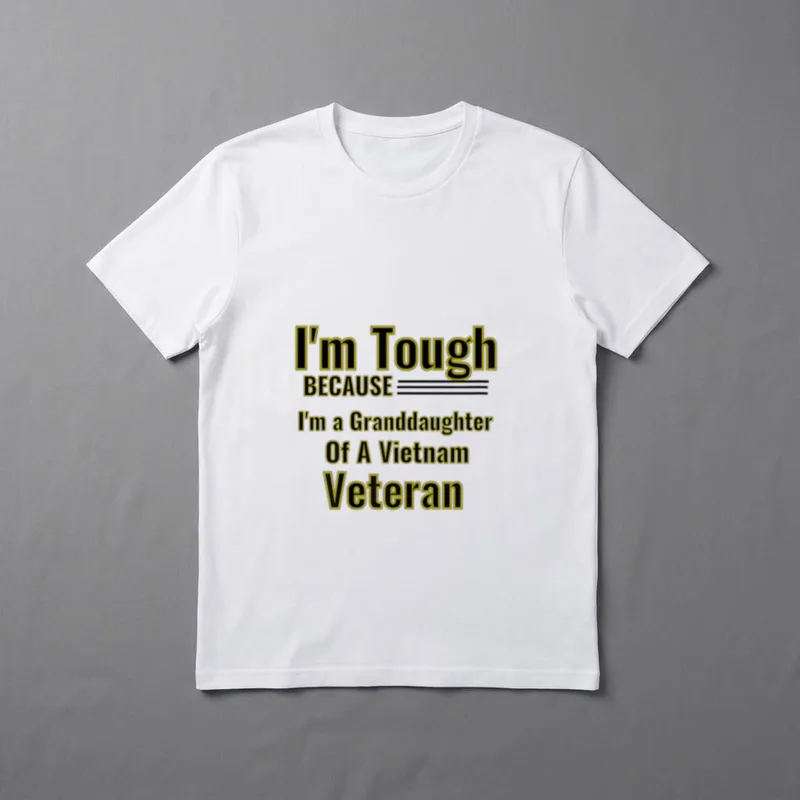 Granddaughter of a Vietnam Veteran Perfect T-Shirt – Classic T-Shirt in Black