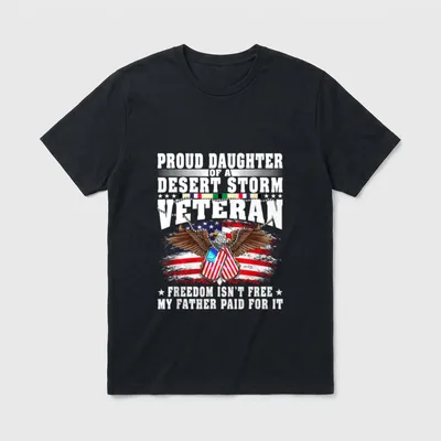 Proud Daughter Of Desert T-Shirt – Classic T-Shirt in Black