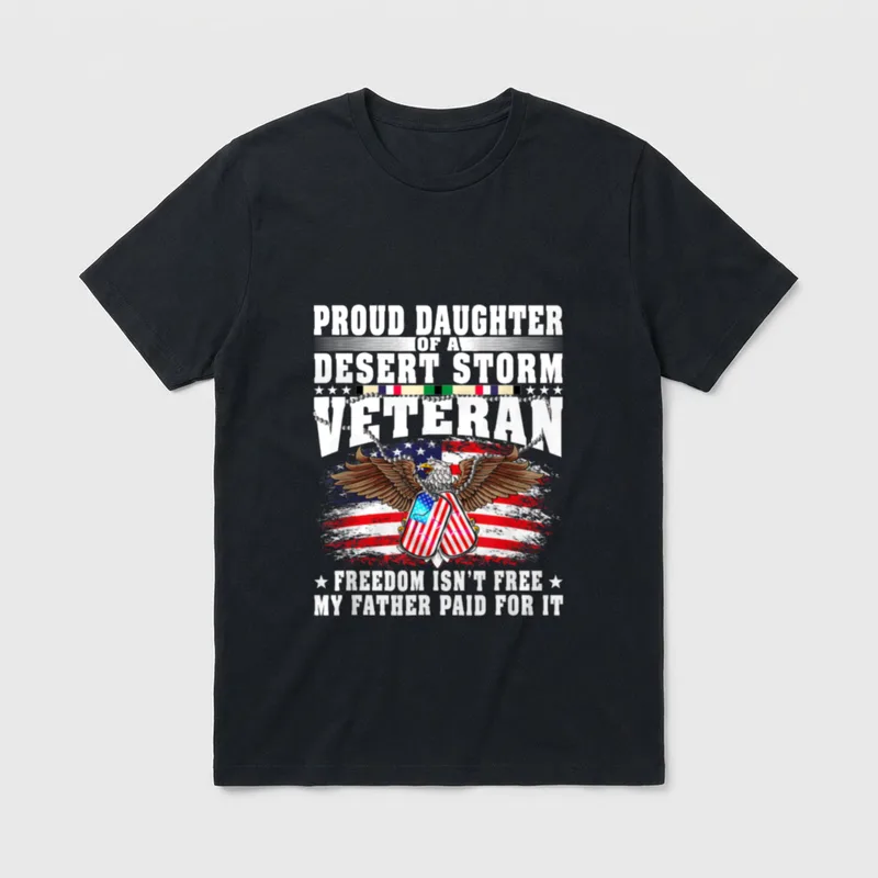 Proud Daughter Of Desert T-Shirt – Classic T-Shirt in Black