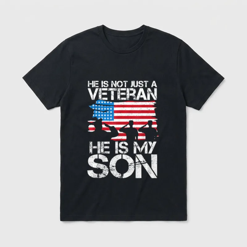 He Is Not Just a Son T-Shirt – Classic T-Shirt in Black
