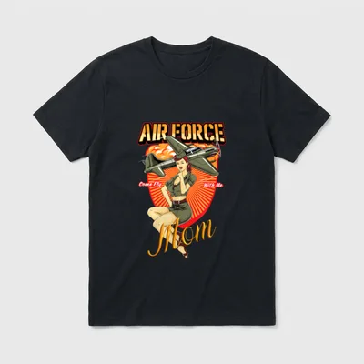 Military Mother's Day T-Shirt – Classic T-Shirt in Black