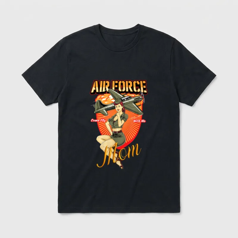 Military Mother's Day T-Shirt – Classic T-Shirt in Black