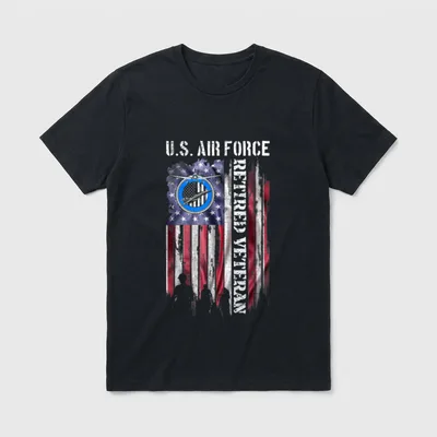 Proud Military Veteran T-Shirt – Classic T-Shirt in Black