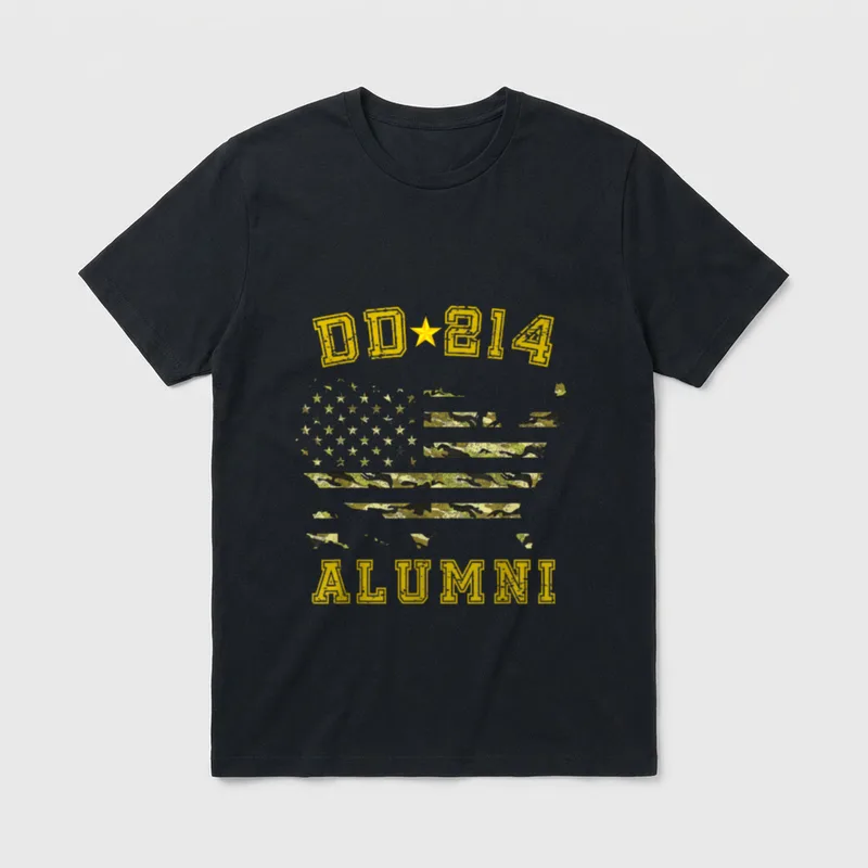 Military Discharge Retirement T-Shirt – Classic T-Shirt in Black