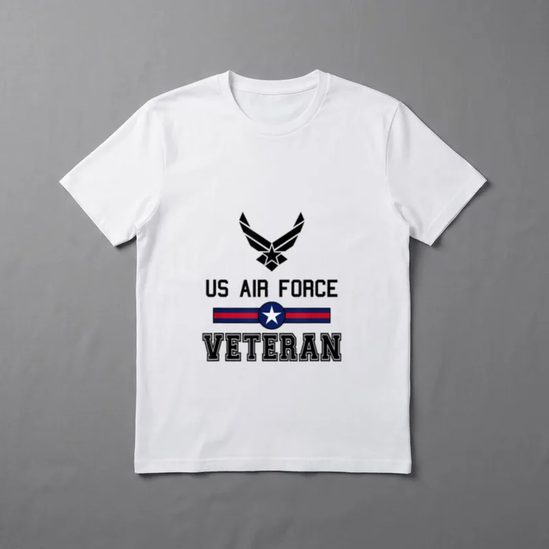 Air Force Veteran Retirement T-Shirt – Classic T-Shirt in Black
