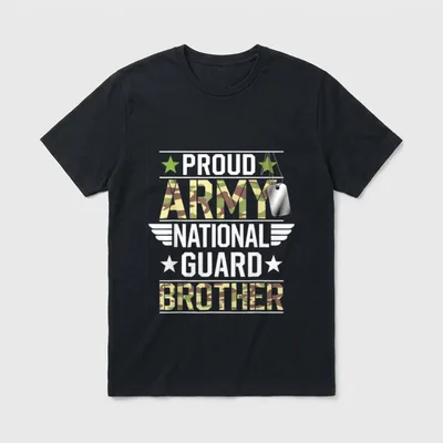 Army National Guard Veterans Day T-Shirt – Classic T-Shirt in Black