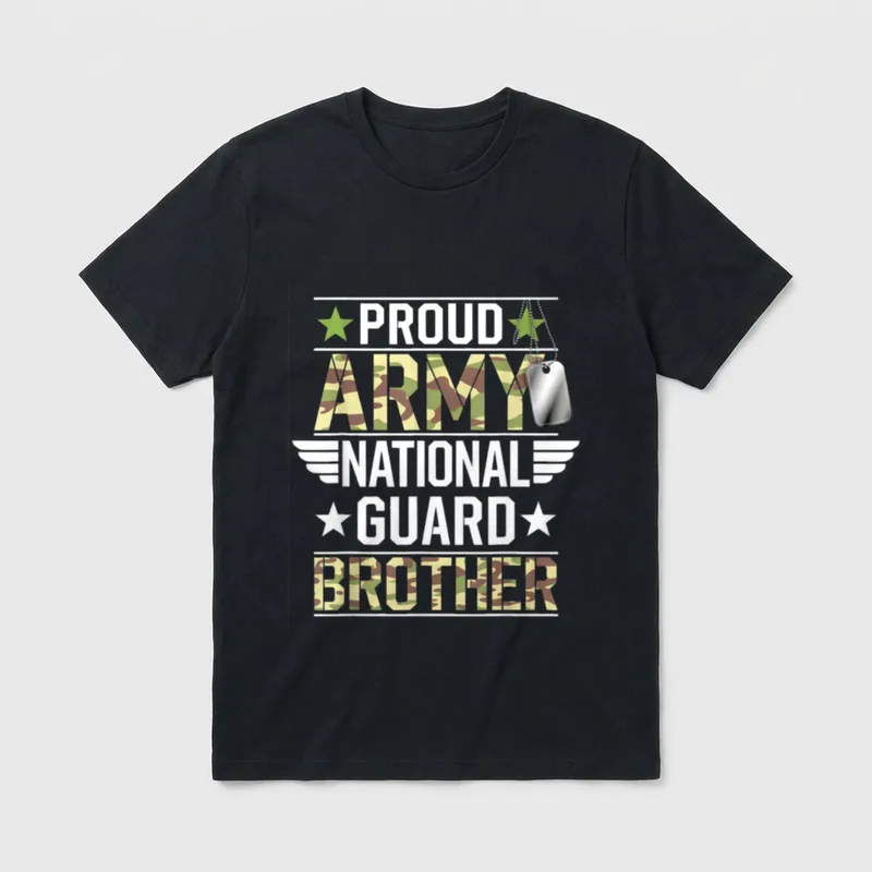 Army National Guard Veterans Day T-Shirt – Classic T-Shirt in Black