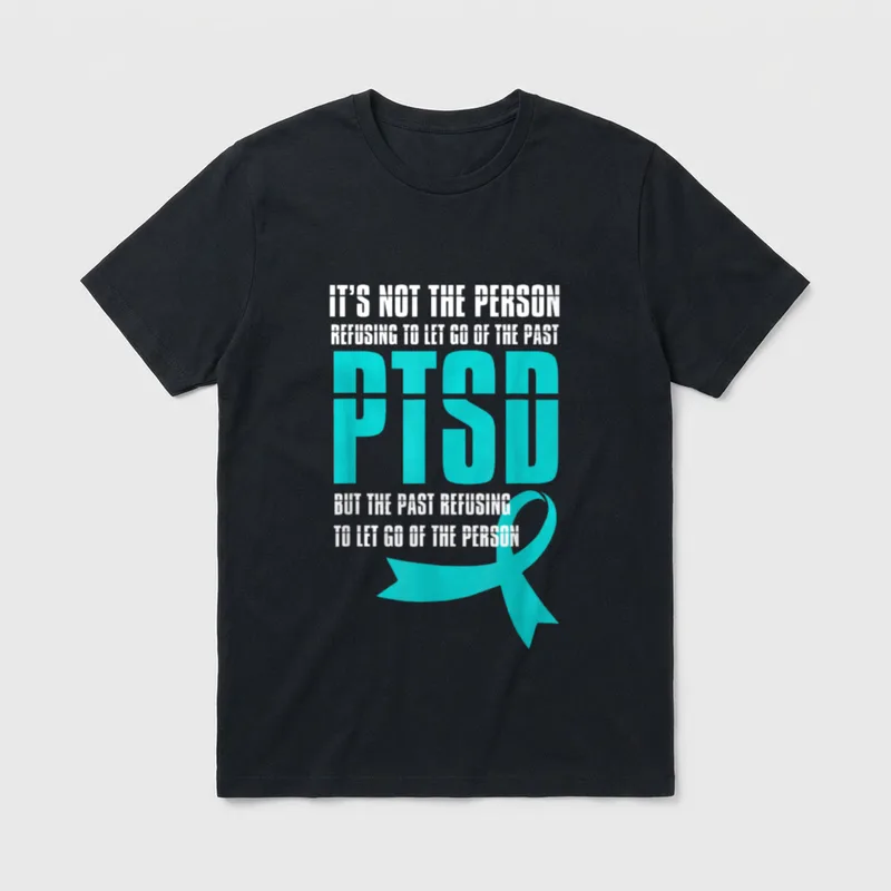 PTSD Awareness Veterans Mental Health T-Shirt – Classic T-Shirt in Black