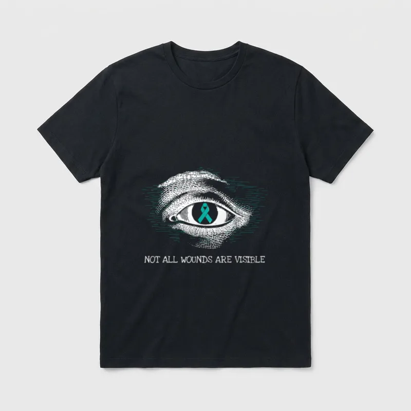 Veteran PTSD Awareness Suicide T-Shirt – Classic T-Shirt in Black