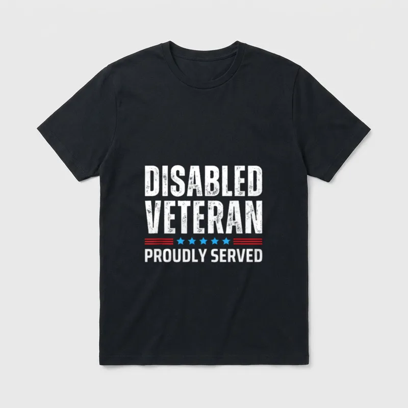 Veteran Disability Awareness T-Shirt – Classic T-Shirt in Black