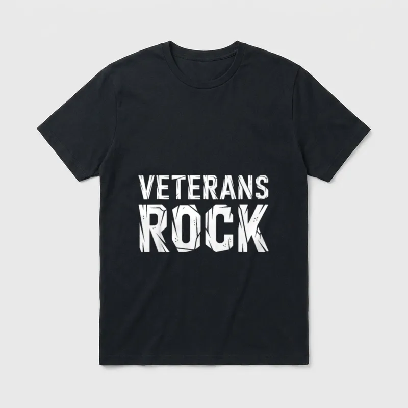 Veterans Appreciation Military Pride Support T-Shirt – Classic T-Shirt in Black