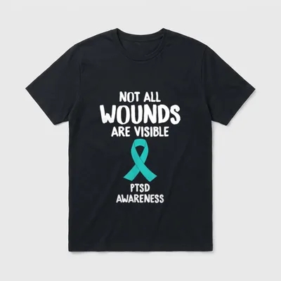 Veteran Wounds T-Shirt – Classic T-Shirt in Black