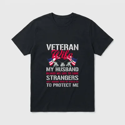 Veteran Mother's Day T-Shirt – Classic T-Shirt in Black