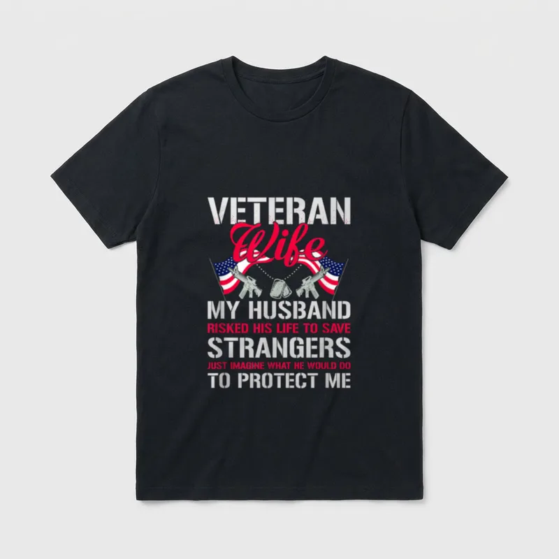 Veteran Mother's Day T-Shirt – Classic T-Shirt in Black