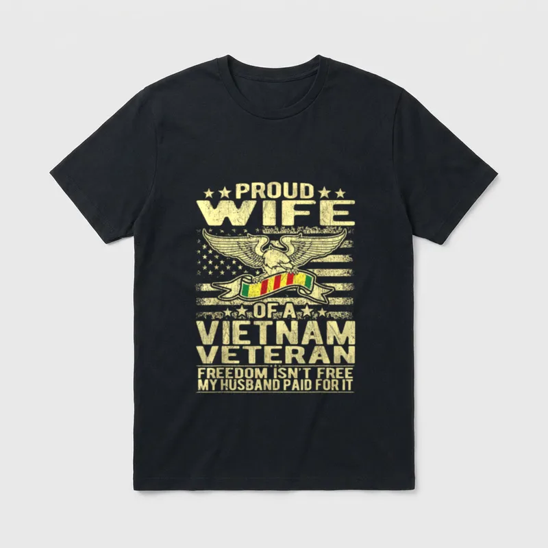 Freedom Isn't Free T-Shirt – Classic T-Shirt in Black